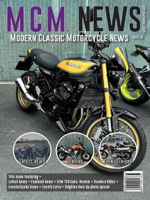 Title details for Modern Classic Motorcycle News by Modern Classic Motorcycle News - Available